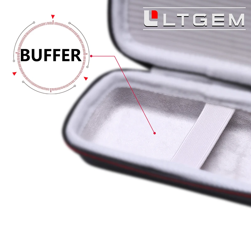 LTGEM EVA Hard Case for Meridian Ball 2025 Trimmer Men Body Hair Trimmer new Protective Travel Carrying Storage Bag