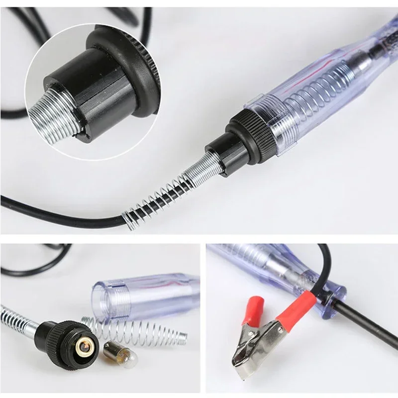 Car Truck Voltage Circuit Tester 2025 Digital Display Long Probe Pen Light Bulb new Automobile Diagnostic Tools Auto Repair 3-48V 5-90V
