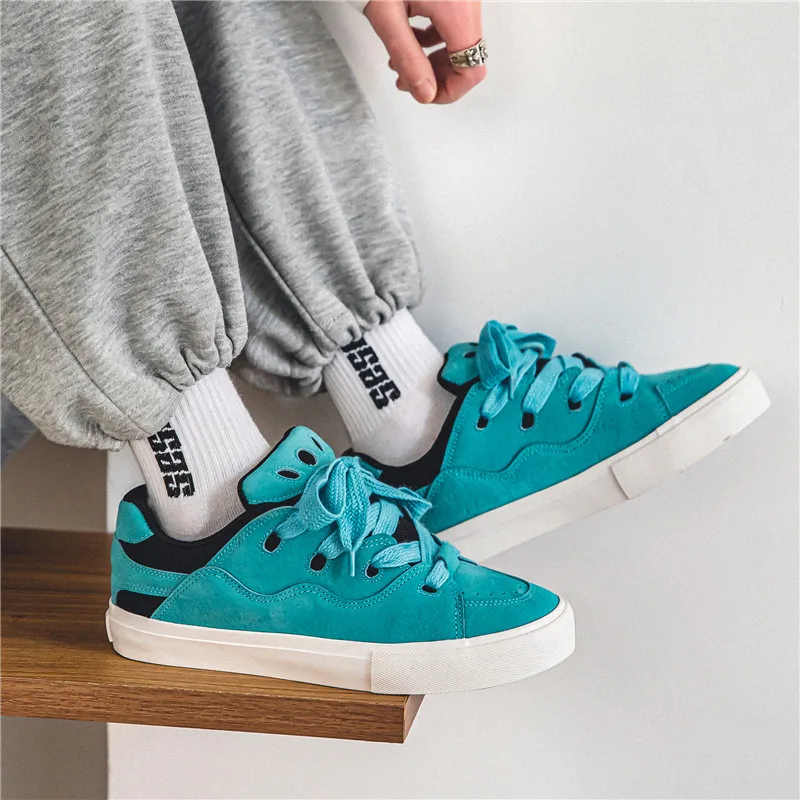 2023 Spring Blue Skateboard Shoes Men Women Size 44 Classic new Low Flat Skate Sneakers 2025 Light Comfortable Training Shoes Zapatillas