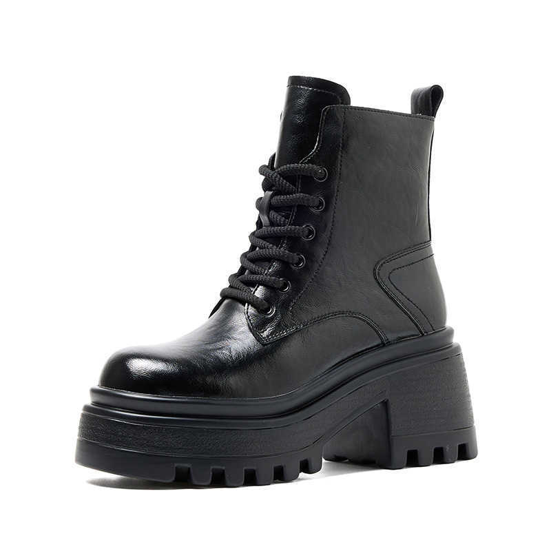 CMM Leather Boots for Women Autumn and Winter New High Heels Short Boots for Women Casual Versatile Boots for Children Fashion Womens Boots