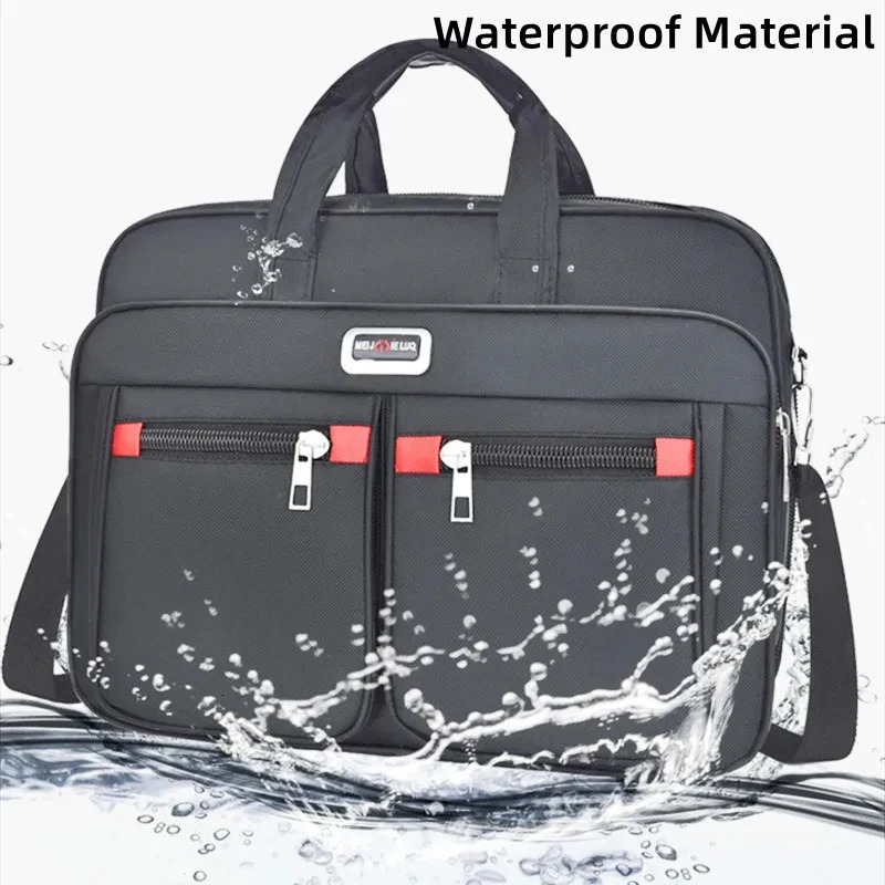 Fashion Mens Shoulder Portable PU Leather Handbag Business Briefcase Travel Man Crossbody s Quality Men Bag 241029