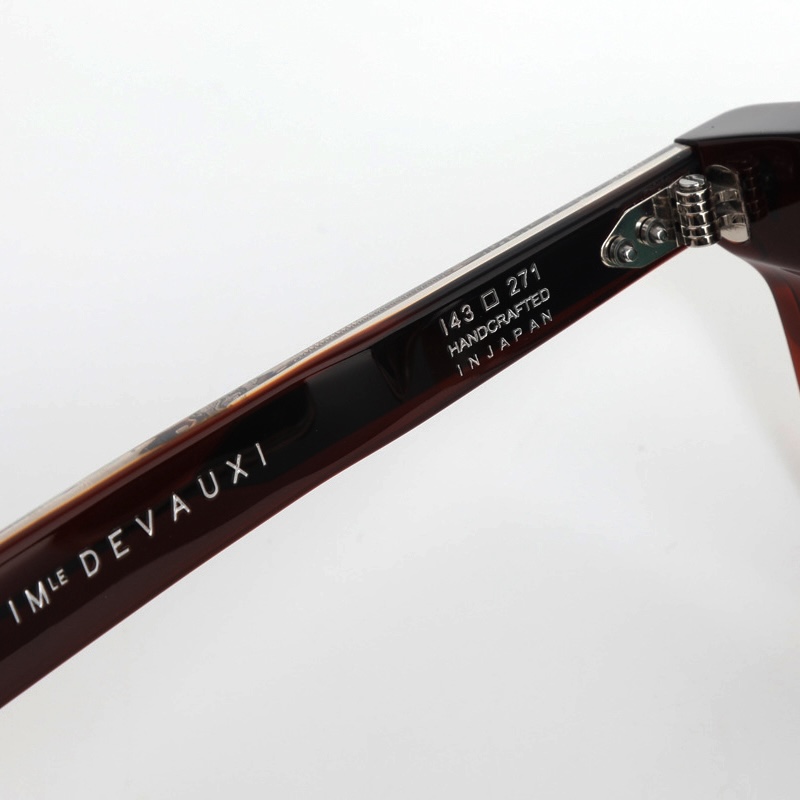 DEVAUX Acetate Sunglasses Designer 43-27 Handmade TOP Quality High Round Glasses Retro Vintage Frame for Men Driving Women Optical Handcrafted in Japa