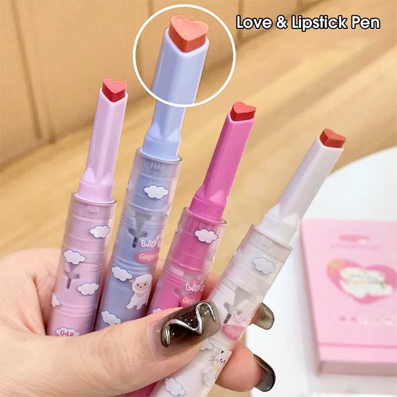 Gegebear Milk Velvet Mist Solid lipstick Matte face cream makeup and color are not easy to stick cup lip balm lipstick set W241101