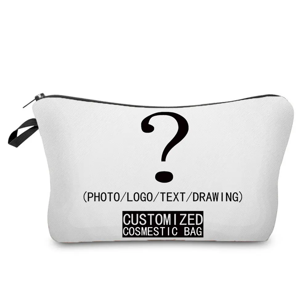 Toiletry Bag Valentine's Day Travel Organizer Makeup Bag Girlfriend Gift Wash Bag Foldable Floral Love Print Women's Portable
