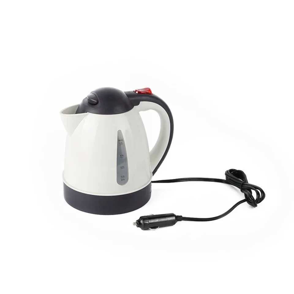 New portable 12V 24V electric travel kettle -1000ml water boiler hot coffee teapot for car camping Y241102