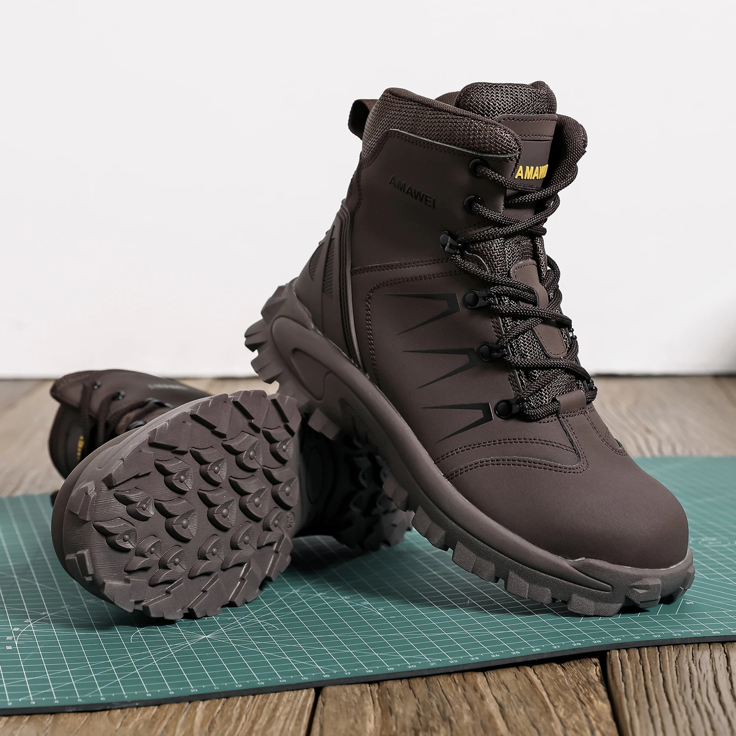 Mens waterproof safety work shoes steel toe comfortable boots mens shoes detachable construction work shoes 241031