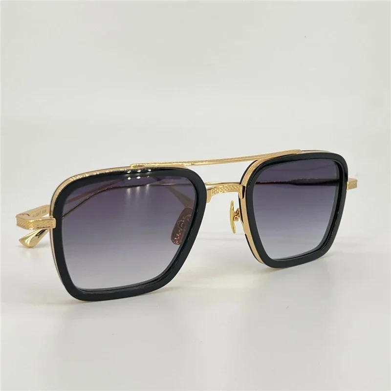 Mens Sunglasses Womens Style Flight 006 Anti UV Retro Board Square Full Frame Special n Glasses Random Box 241031