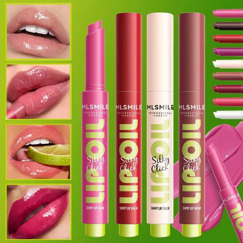 Watercolor cream avocado lipstick smooth lipstick matte non stick reusable mirror solid lipstick moisturizing makeup W241101