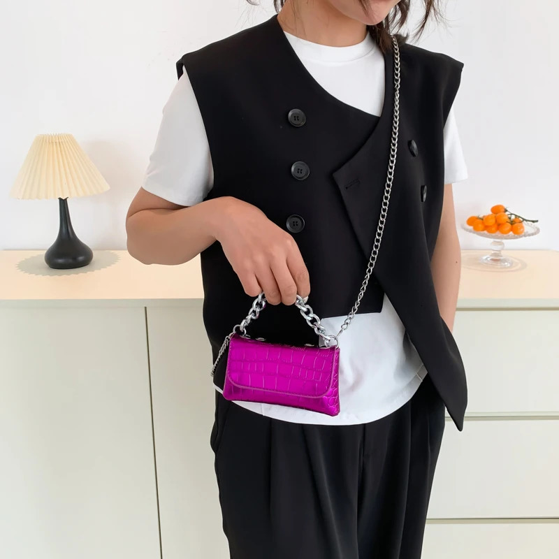 Fashion Womens Waist Bag PU Leather Mini Crossbody Phone Bag Wallet Ladies Girls Fanny Pack Trend Versatile Belt Bag Sac 241031