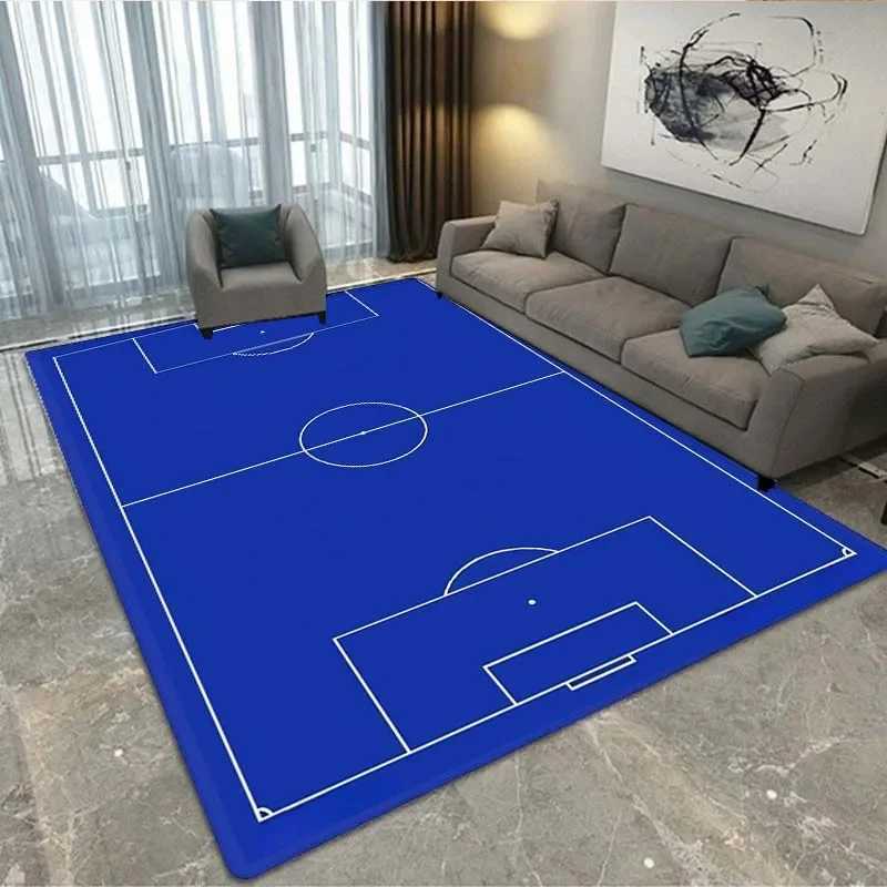 Fans football field carpet bedroom living room ball sports football carpet kitchen floor mat home decoration non-slip floor matXJ241101
