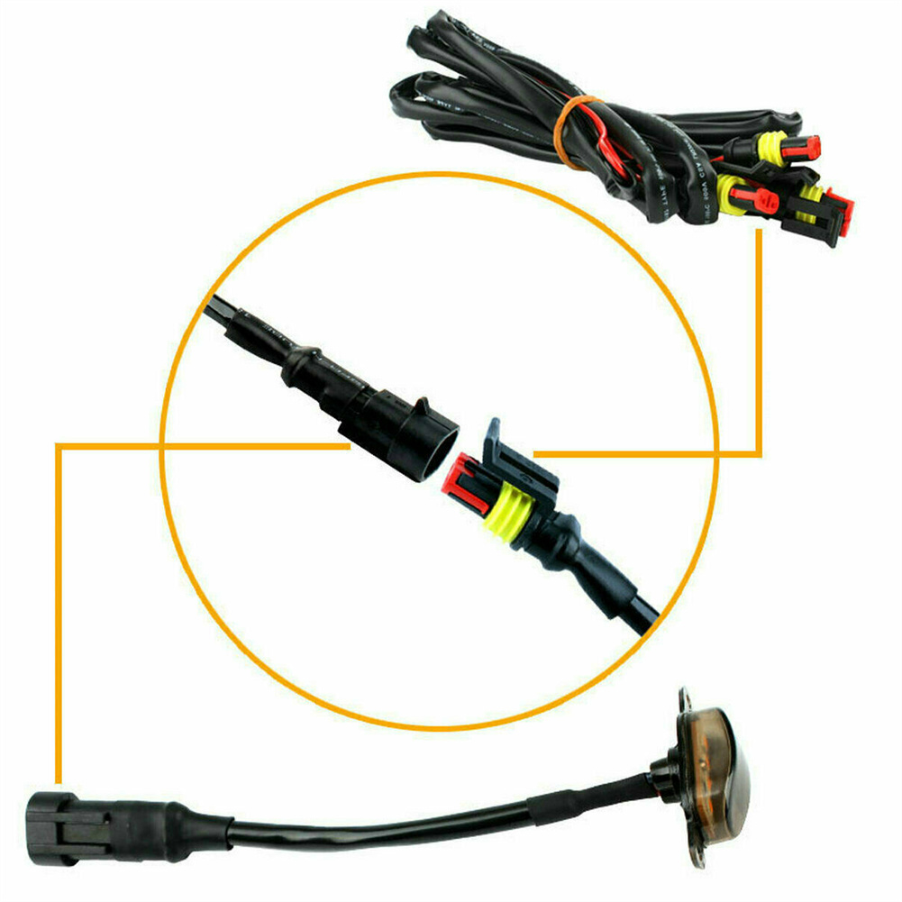 Front Grille LED Light Raptor Style Grill 4pcs Smoked Lens Amber Car Light LED Running Lights For Jeep Grand Cherokee 2003-2021