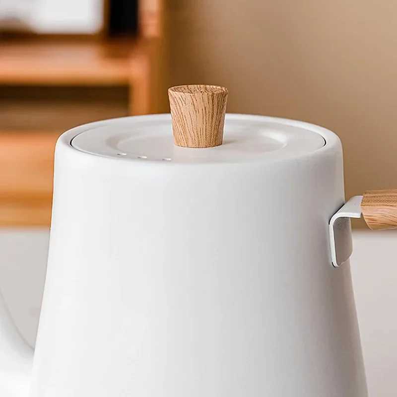 Coffee pot electric water heater tea pot portable slim mouth pot 110V 0.8L gooseneck kettle 1000W Y241102