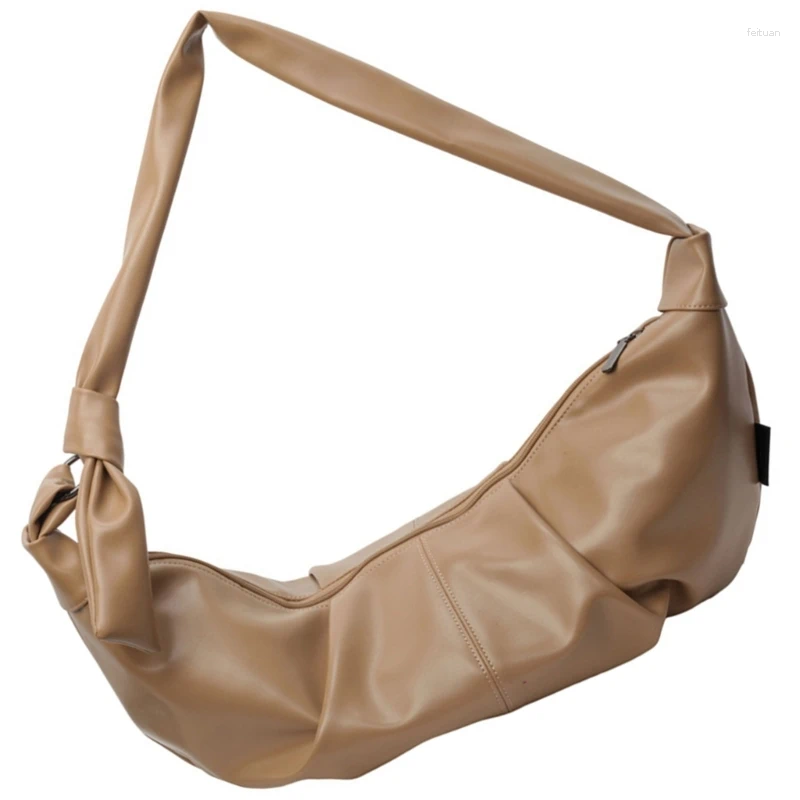 Hobo Modern Crossbody New Bag Soft PU Leather Shoulder Bags Dumpg Purse