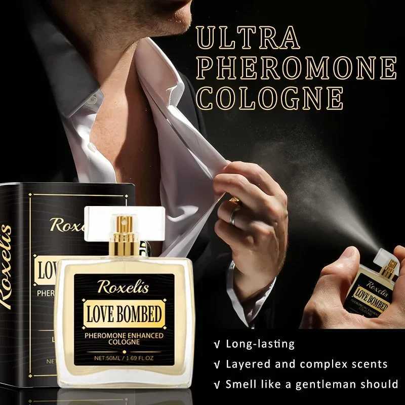 50ml original mens perfume pheromone Cologne durable perfume spray enhances attractiveness and confidenceW241102