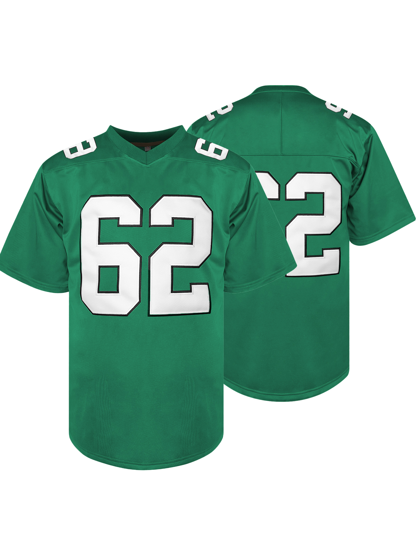 Number #1 #26 #62 #92 Short Sleeve Men's Classic Embroidery Jersey for Training & Competition, Slightly Stretch Football Shirts Free shipping