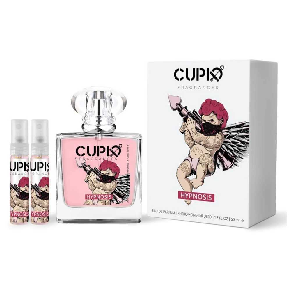 CUPID 2 Womens perfume Sweet smell of flower and fruity first love Pink style with two portable perfumeW241102
