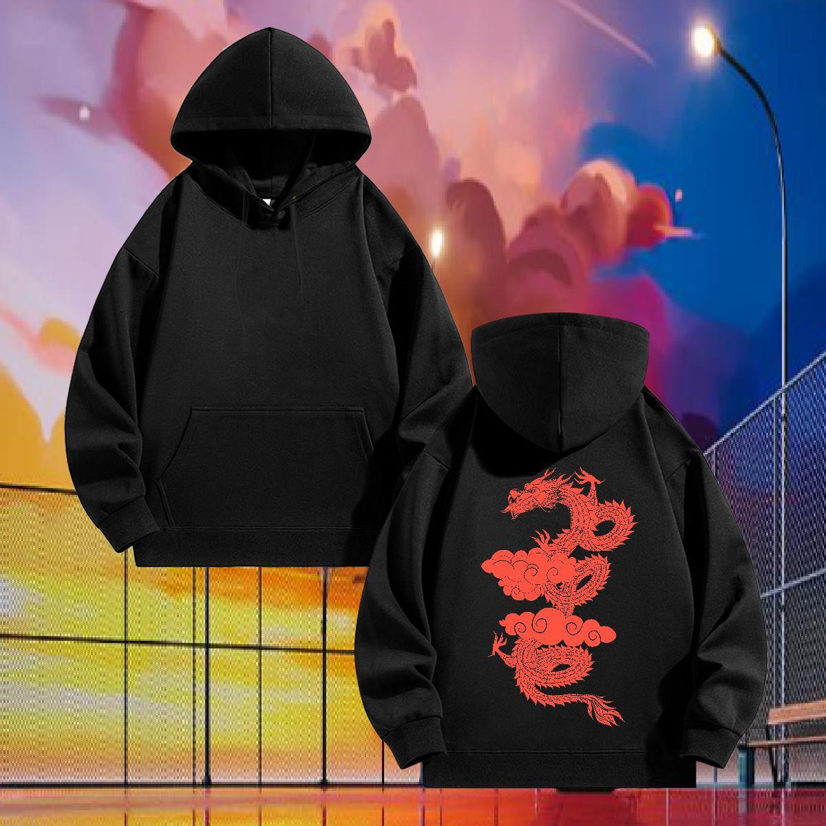 Designer Men Hoodie Customized Loose Fit Men's Hooded Sweatshirt Top Pullover Hoodie Sports Casual Tech Fleece Breathable Hooded Collar