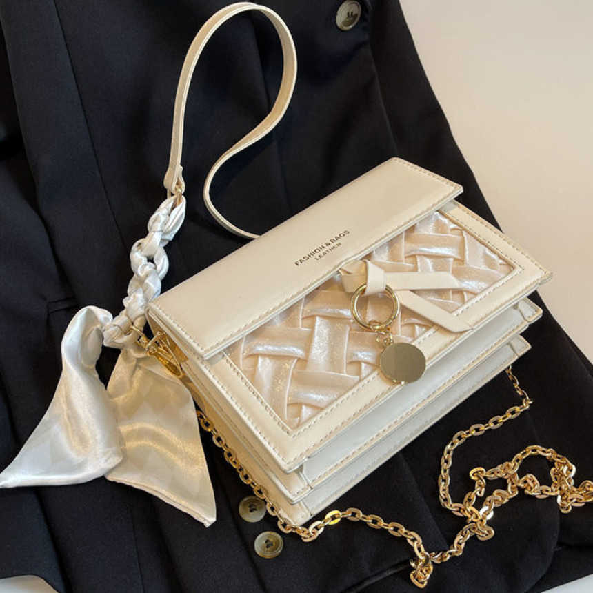 Shoulder Bags Korean Version Fashionable Single Shoulder Bags For Women Summer Stylish Versatile Chain Messenger Bag Diagonal Crossbody Bags 241015