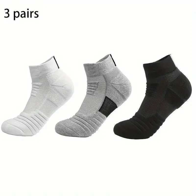 Anti-slip Men Women Cotton Sock Short Long Tube Soccer Basketball Sport Breathable Deodorous 39-45 LX241102