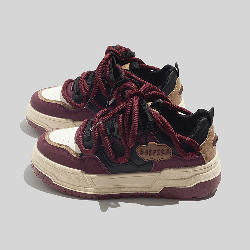 Korean High Aesthetic Version Autumn New Versatile Casual Sports Board Shoes Free Shipping
