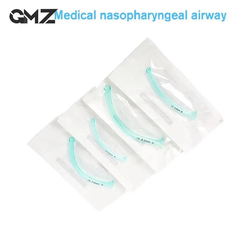 Nasopharyngeal Duct Nasal Airway Tube For Unconscious Patients 11.5-17.5cm Disposable Medical 2025 new Nasopharyngeal Airway Health Care