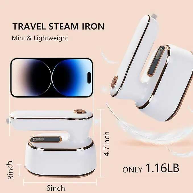 Mini steam handheld hanging ironing machine rotary electric ironing machine dry and wet folding machine Y241101