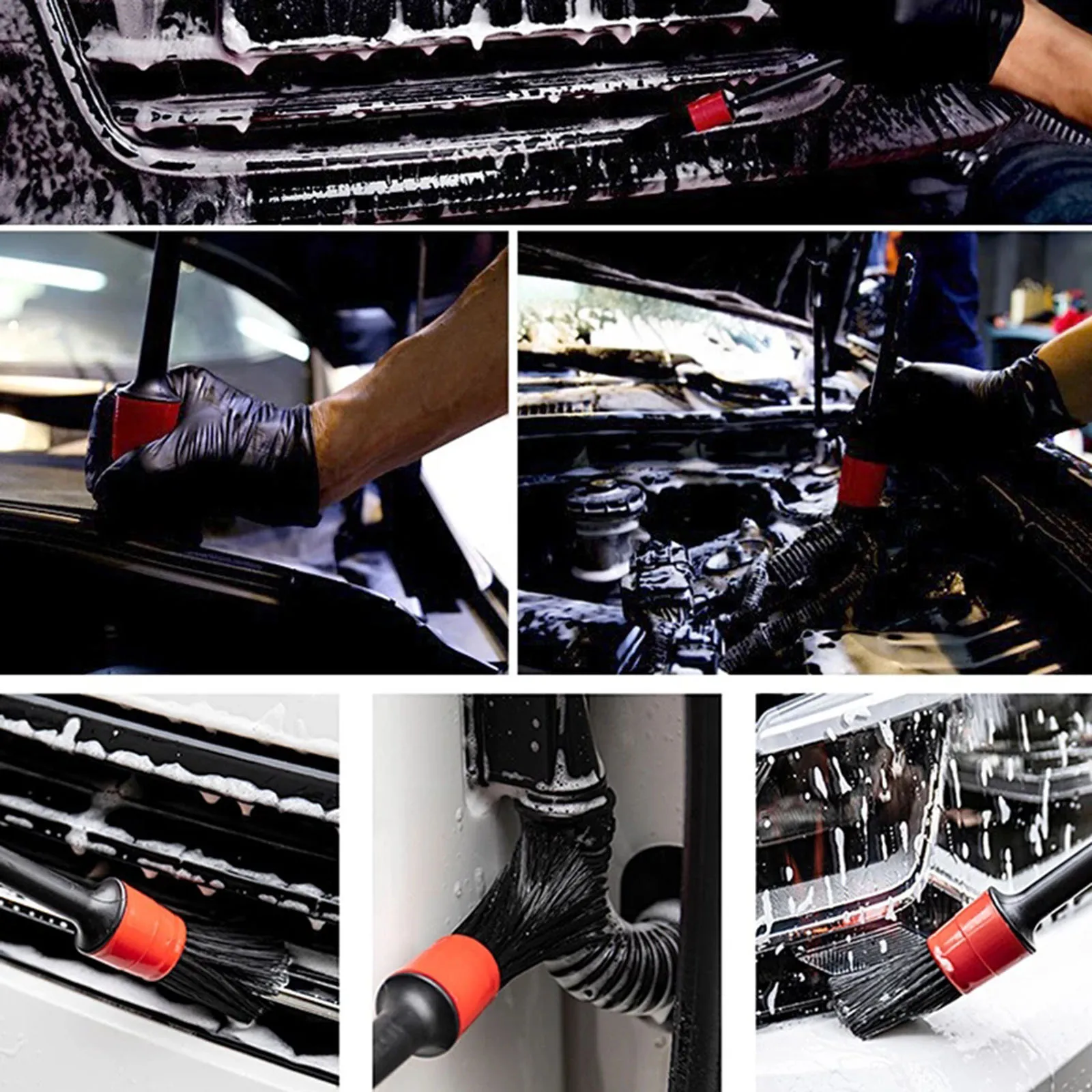 Car Brushes Car Cleaning Detailing Brush Set For Xsara Picasso Soft 99 Accessories External new Sconce 2025 Detail Brush Polo 9N