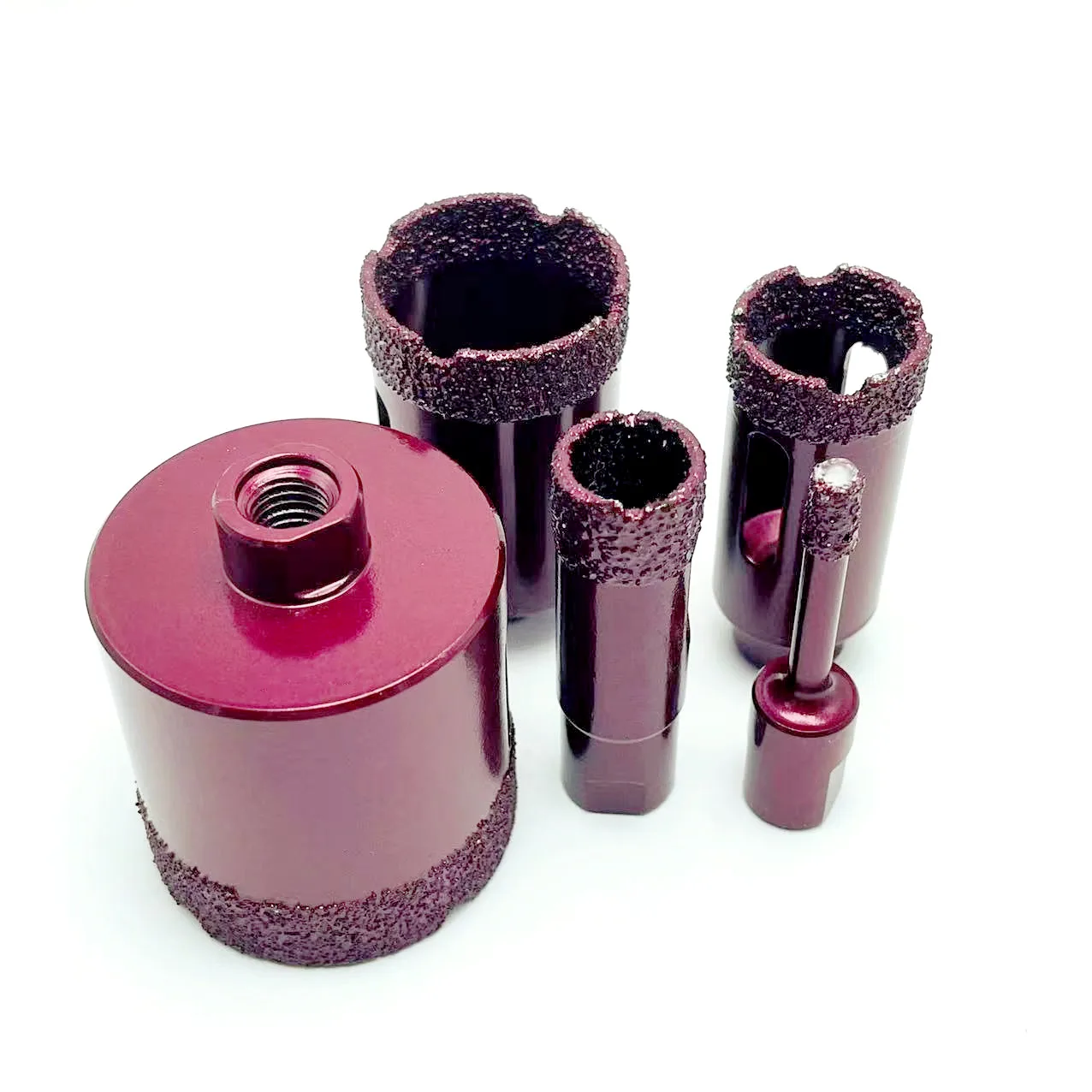M10 Thread Dry Vacuum Brazed Dia Drilling Core Bit Porcelain Tile Drill Bits 2025 Marble new Stone Masonry Hole Saw For Angle Grinder