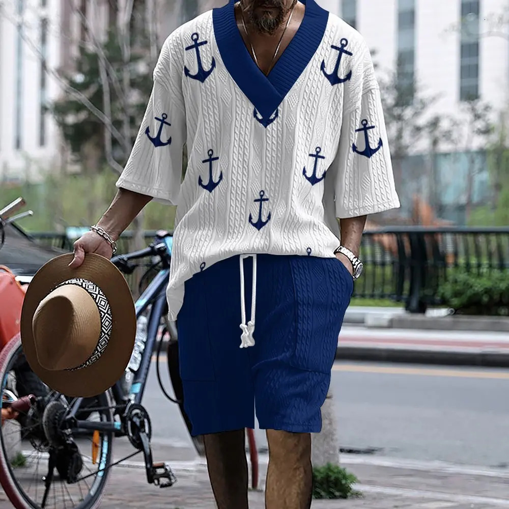 Mens suit without V-neck cotton casual mens shirt panic buying daily Momato casual sportswear 241030