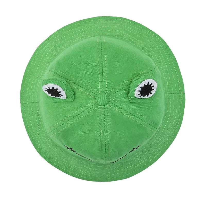 Frog new Bucket Hat Women Summer Autumn Plain Female Panama 2025 Beach Fishing Hiking Fisherman Cap Sunscreen Women Sunhat