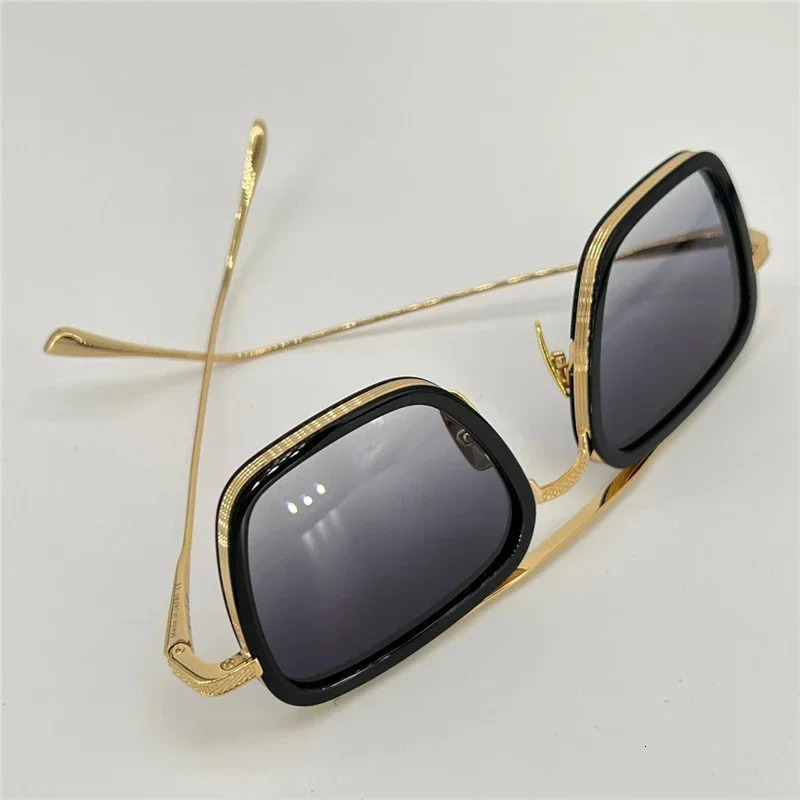 Mens Sunglasses Womens Style Flight 006 Anti UV Retro Board Square Full Frame Special n Glasses Random Box 241031