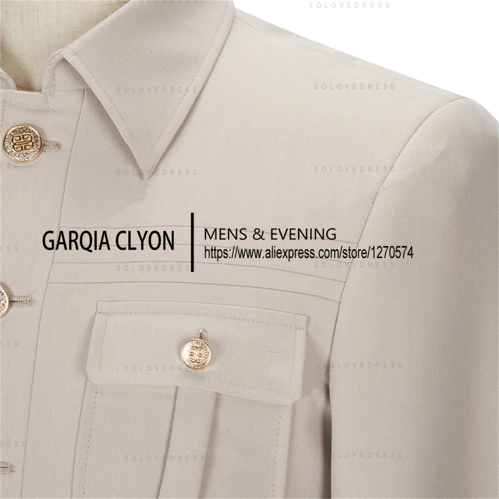 2 Pieces Mens Slim Fit With 4 Real Pocket Single Breasted Suit Formal Suits Groomsmen Wedding Tailored BlazerPants 241024