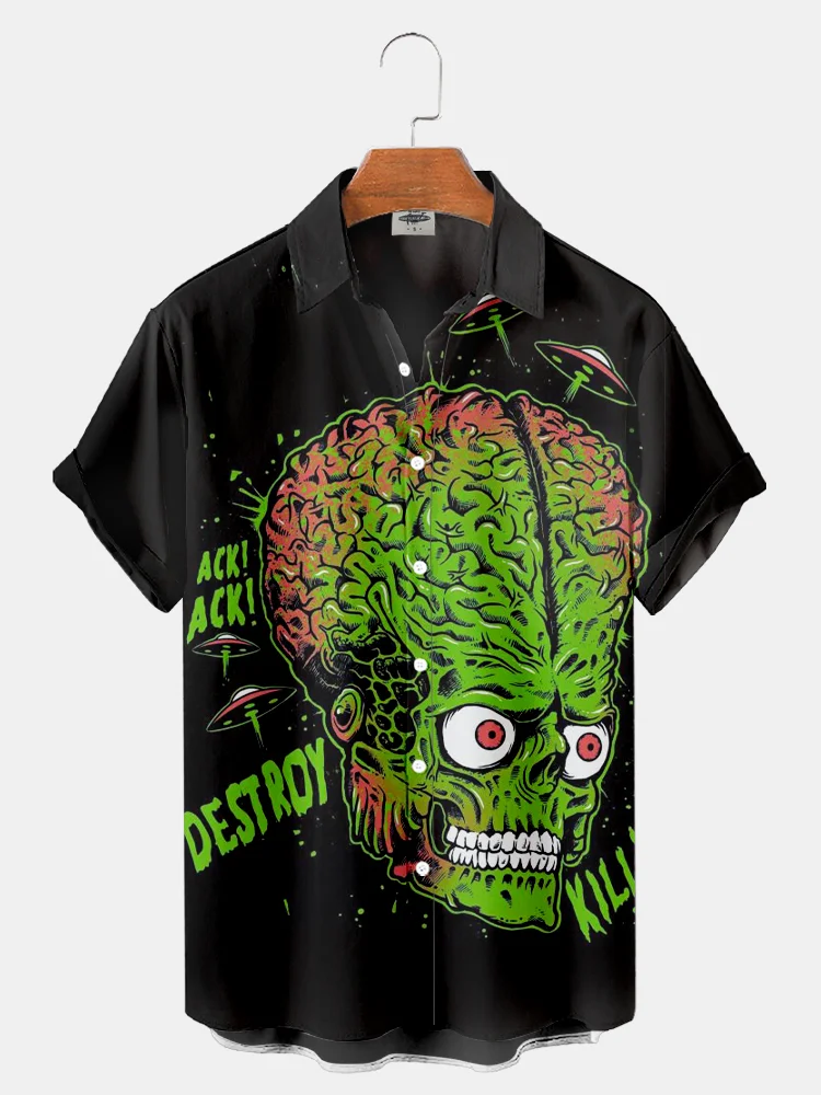 Y2K Clothing Funny For Men Shirts Hawaiian Haruku 3D Printing 2025 Oversized new Real Imported-china Camisa Floral Masculina Social