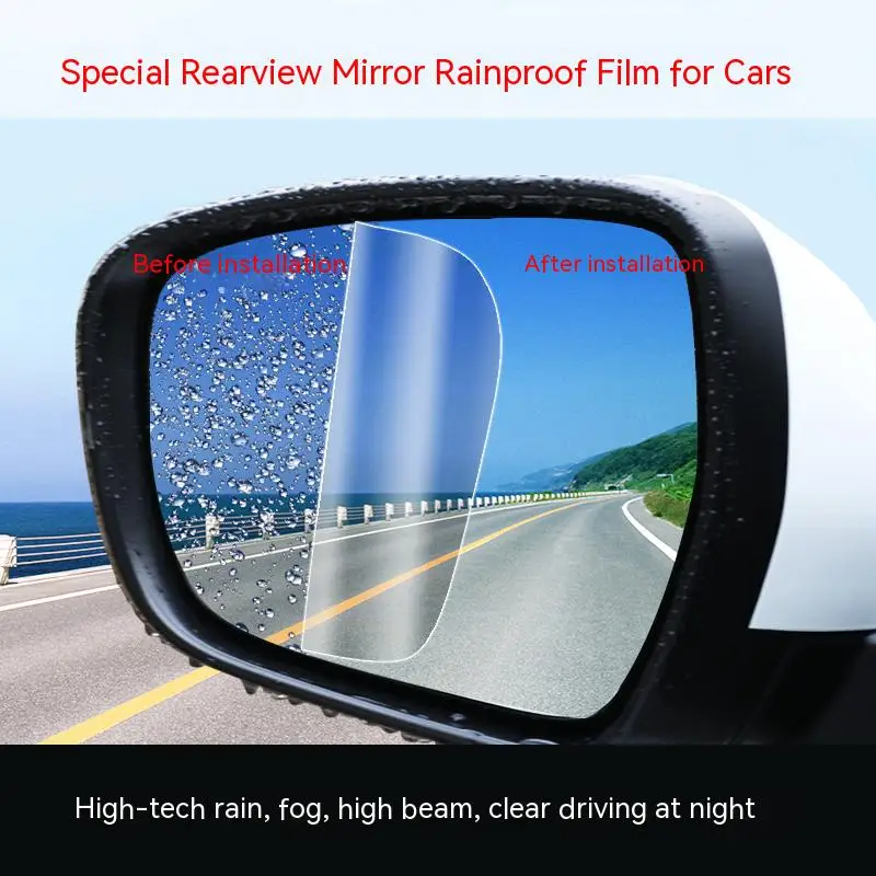 for Honda Accord 2003~2020 Full Cover Anti Fog Film Rearview Mirror Rainproof Clear Anti-fog Films Car Accessories 7 8 9 10 Gen