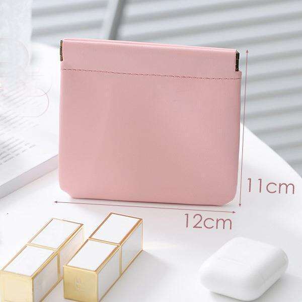 multi functional shrapnel makeup for women with automatic closure change lipstick data cable bag travel minimalist storage bag womens multifunctional 