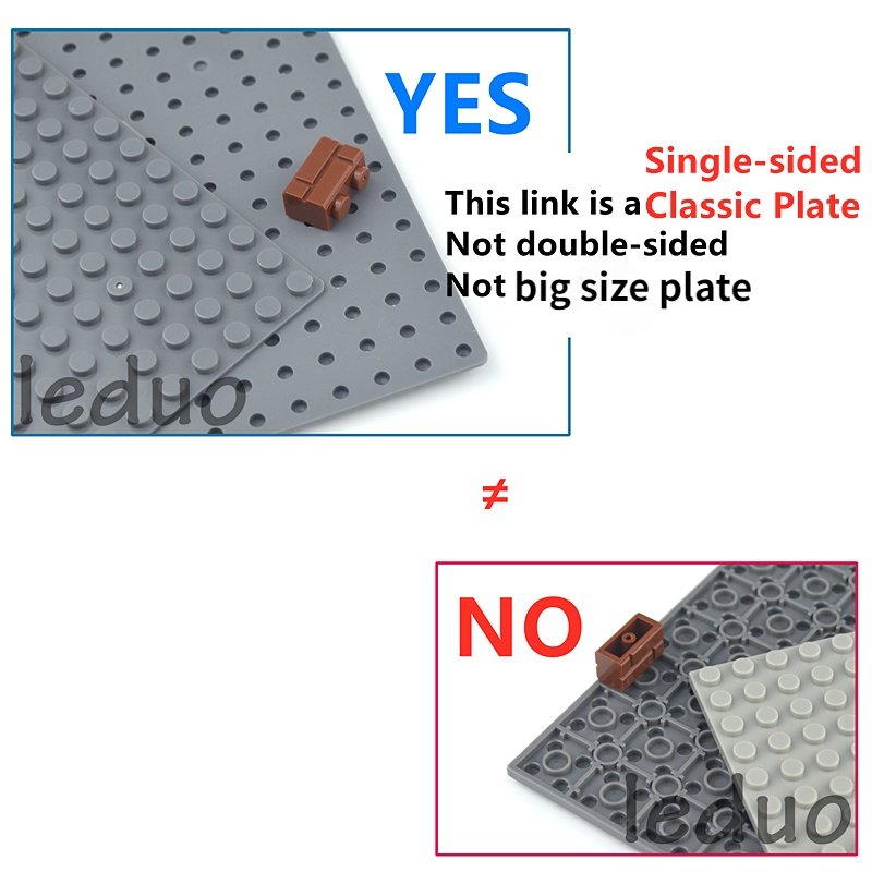 32x32 32x16 Dots Classic 3pcs Base Plates Blocks Small Size new DIY Bricks Baseplates 2025 ABS Plastic Assembly Plate Blocks For Children