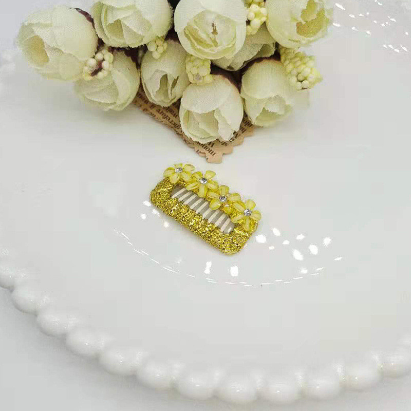 Plastic Hair Clip Colorful Barrettes Hair Grip Headwear Pet Dog Bows Girls Dog Hair Pins Hair Accessories