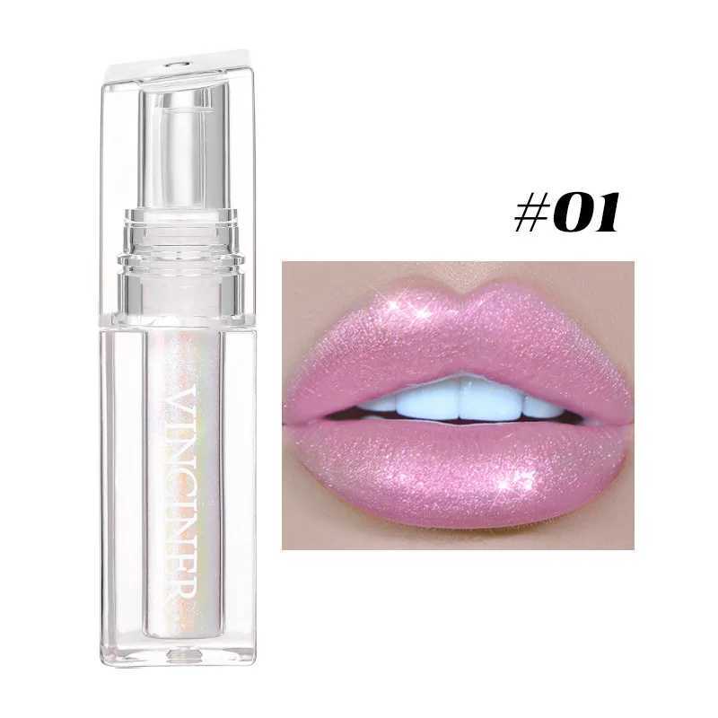 Chameleon Radiant Lip Gloss Diamond Gloss eye shadow Lasting Colorless Lip Liquid lipstick Makeup W241101