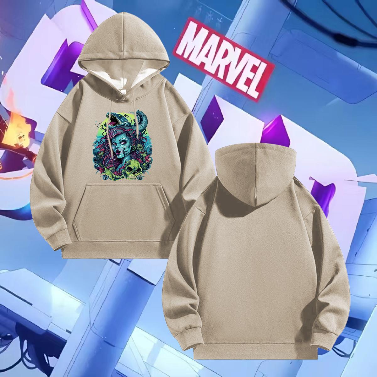 2024 DIY Hoodie for Men Street Wear Unisex Men Hoodie Breathable Drawstring Custom Big Size Top Hoodie 350g Cotton
