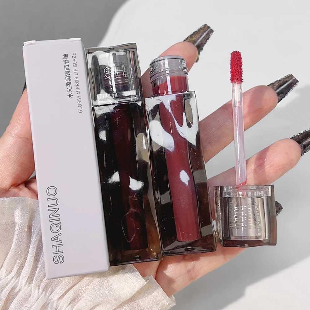 6 color mirror dye lip color moisturizer liquid lipstick waterproof transparent red lip color Korean cosmetics W241101