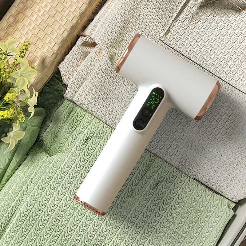 Hair Dryers Portable Wireless Hair Dryer USB Charging Display Screen Hair Dryers for Dormitory/Travel Strong Wind Low Noise 3 Gears 240401