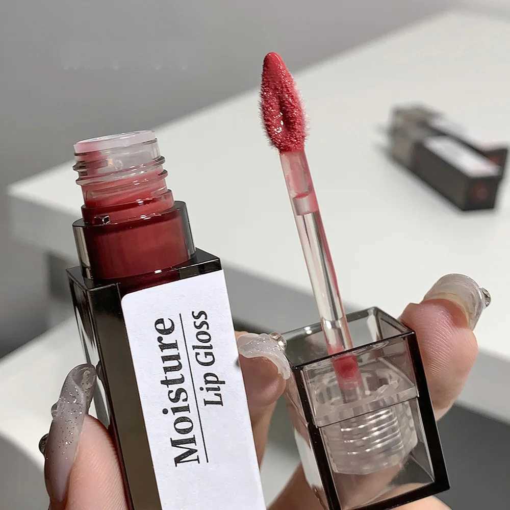 Gege Bear moisturizing lip gloss transparent high-quality tube long-lasting non stick glass vegan coloring lip gloss W241101