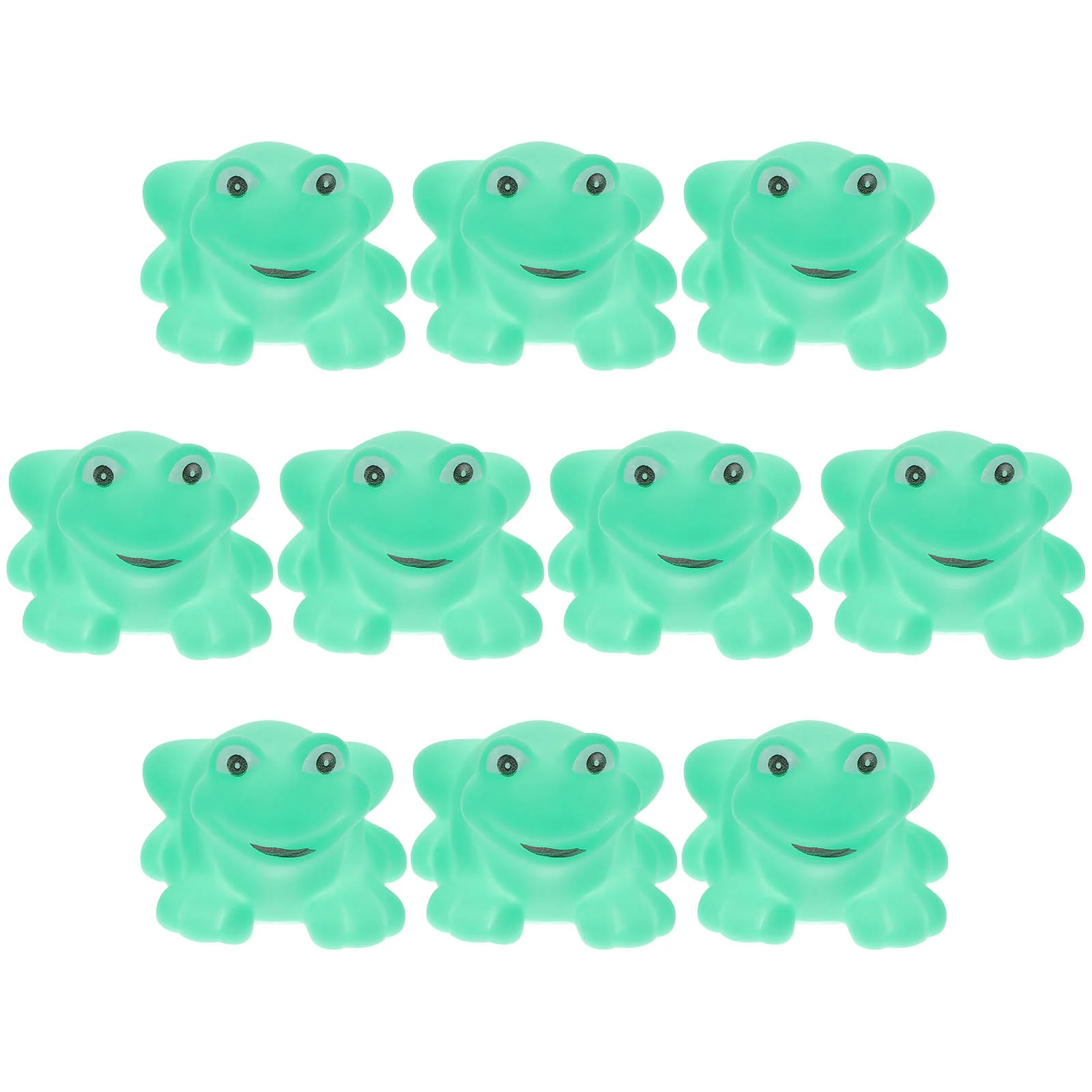 Toys 2025 Bath Babyfrogs Shower Frog Toy Kidsbathtub Toddlers Bathing Float Rubber new Mini Floating Sets Children Aking Shaped Taking