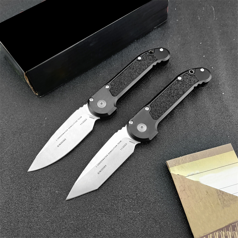 High Quality Micr Tactical LUDT Gen III Assisted Pocket Folding Sharp D2 Blade Aluminium Alloy Handle Outdoor Hunting Survival Camping Tools Gift Knif