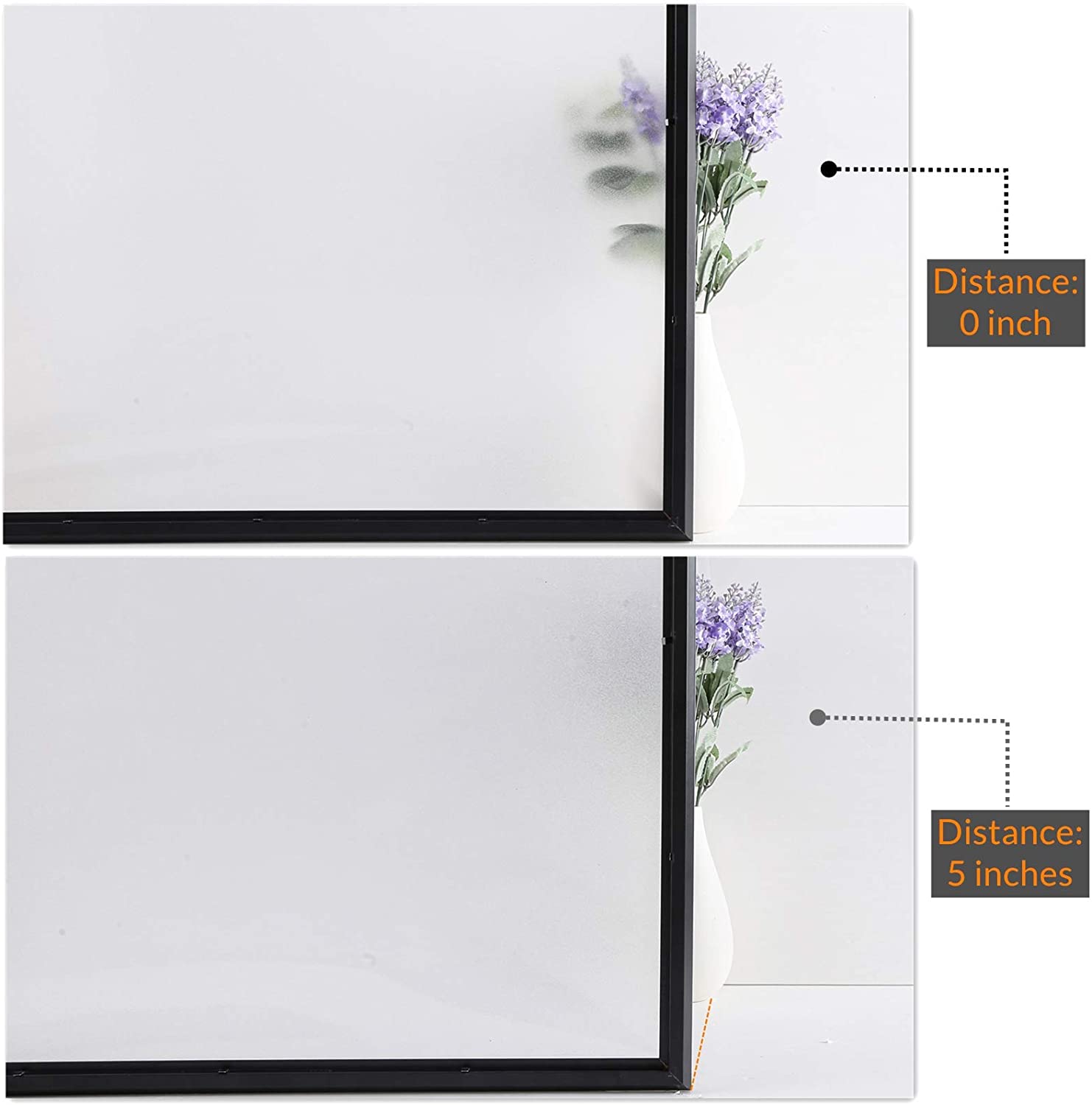 Matte Pure Frosted Window new Film Privacy Glass Vinyl Self Adhesive Film for Home Door Heat 2025 Control Tint UV Protective Sticker