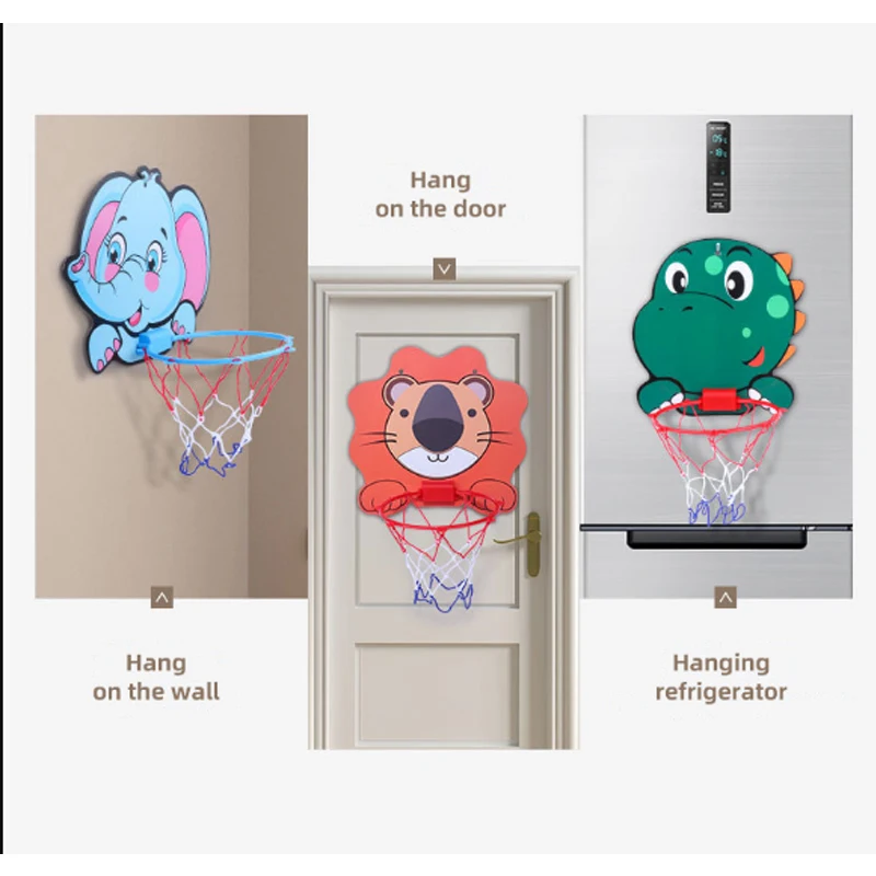 Kids Sports Toy Basketball Balls new Toys for Boys Girls Wall Type 2025 Foldable Basketball Hoop Throw Outdoor Indoor Games Children Gift