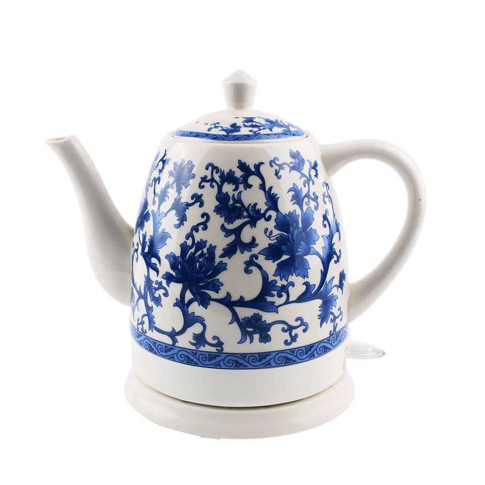 1.5L electric ceramic kettle boiler water heater teapot ceramic kettle automatic power supply 220V anti dry burner Y241102