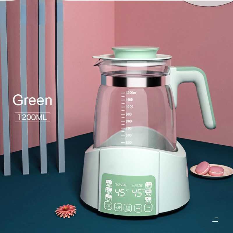 1.2L baby constant temperature milk heater kettle hot water intelligent crazy pot Autatic milk heating milk powder GL41 Y241102
