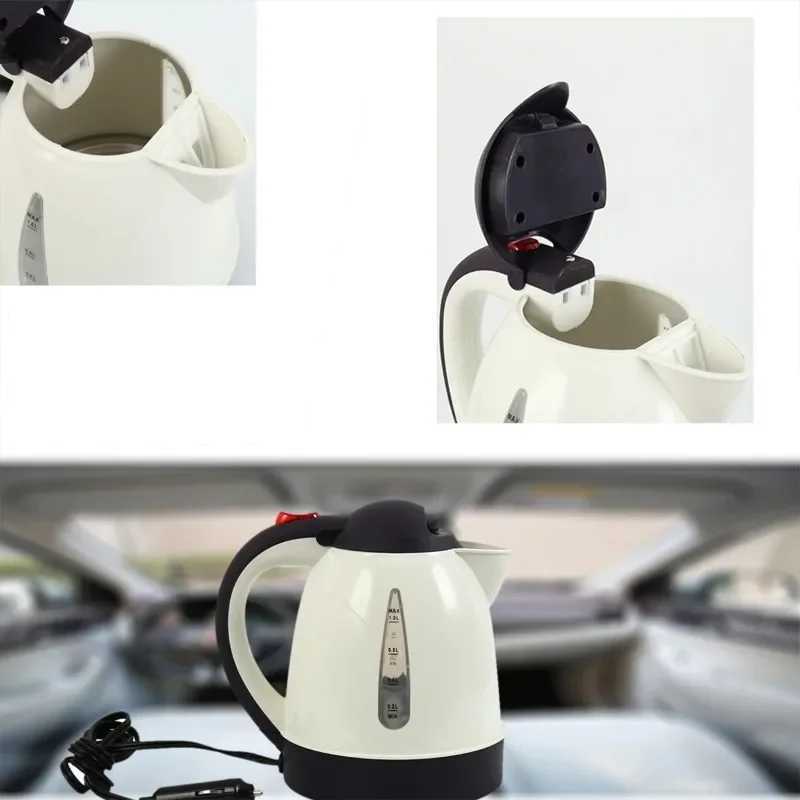 12/24V car electric kettle 1000ml portable travel water boiler car coffee teapot Y241102