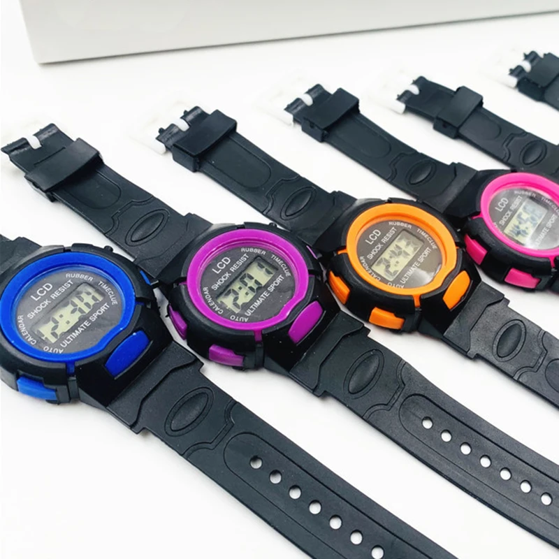 Children Sport Watch Watches Kids Digital Watch Silicone Strap Digital Watch new For Kid Children 2025 Student Girl Boy Wristwatch Clock